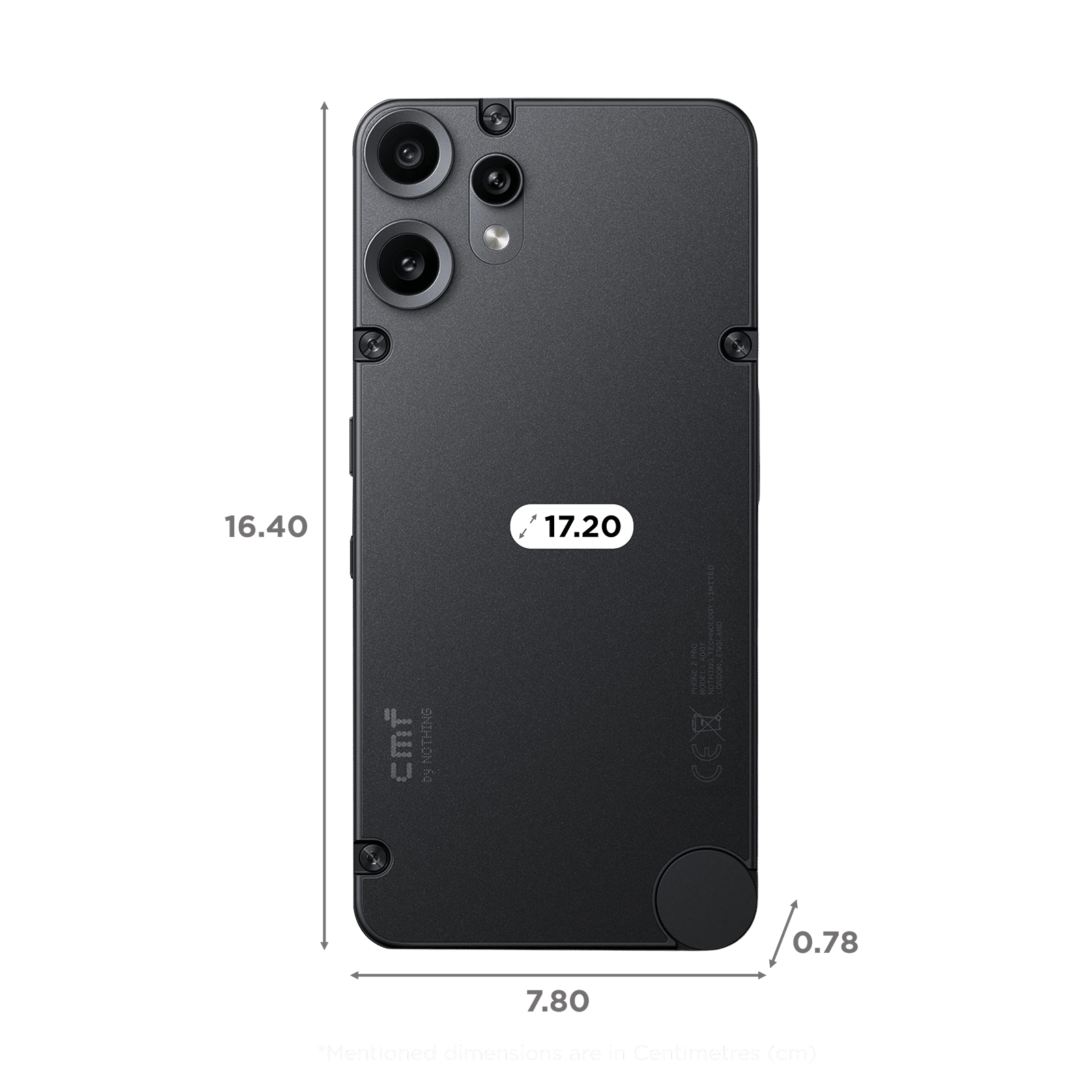 Buy Nothing CMF Phone 2 Pro 5G (8GB RAM, 256GB, Black) Online - Croma